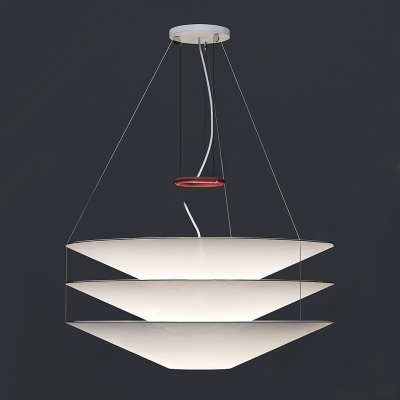 现代吊灯3D模型下载